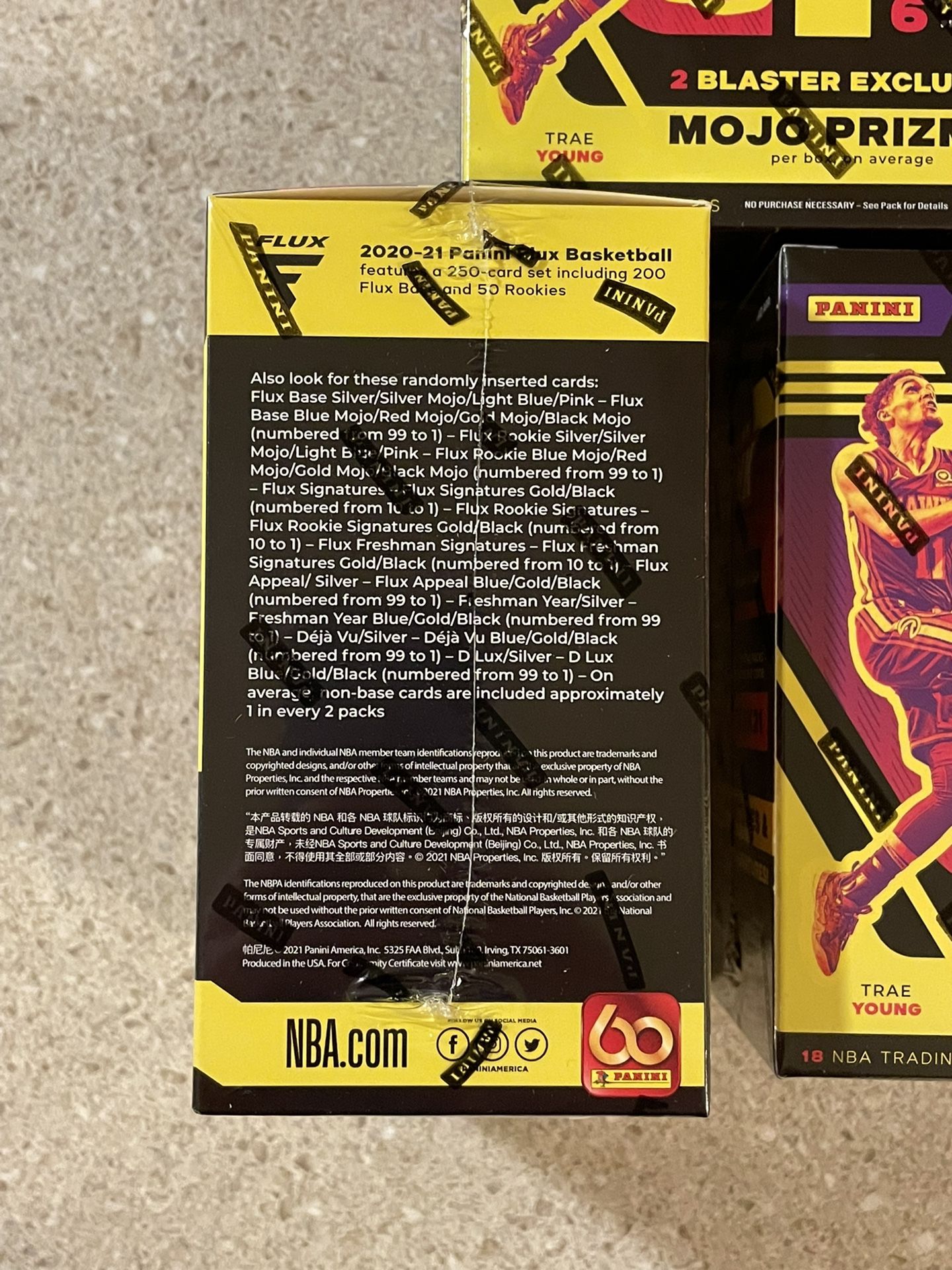 2020-21 Panini Flux Basketball Blaster Boxes