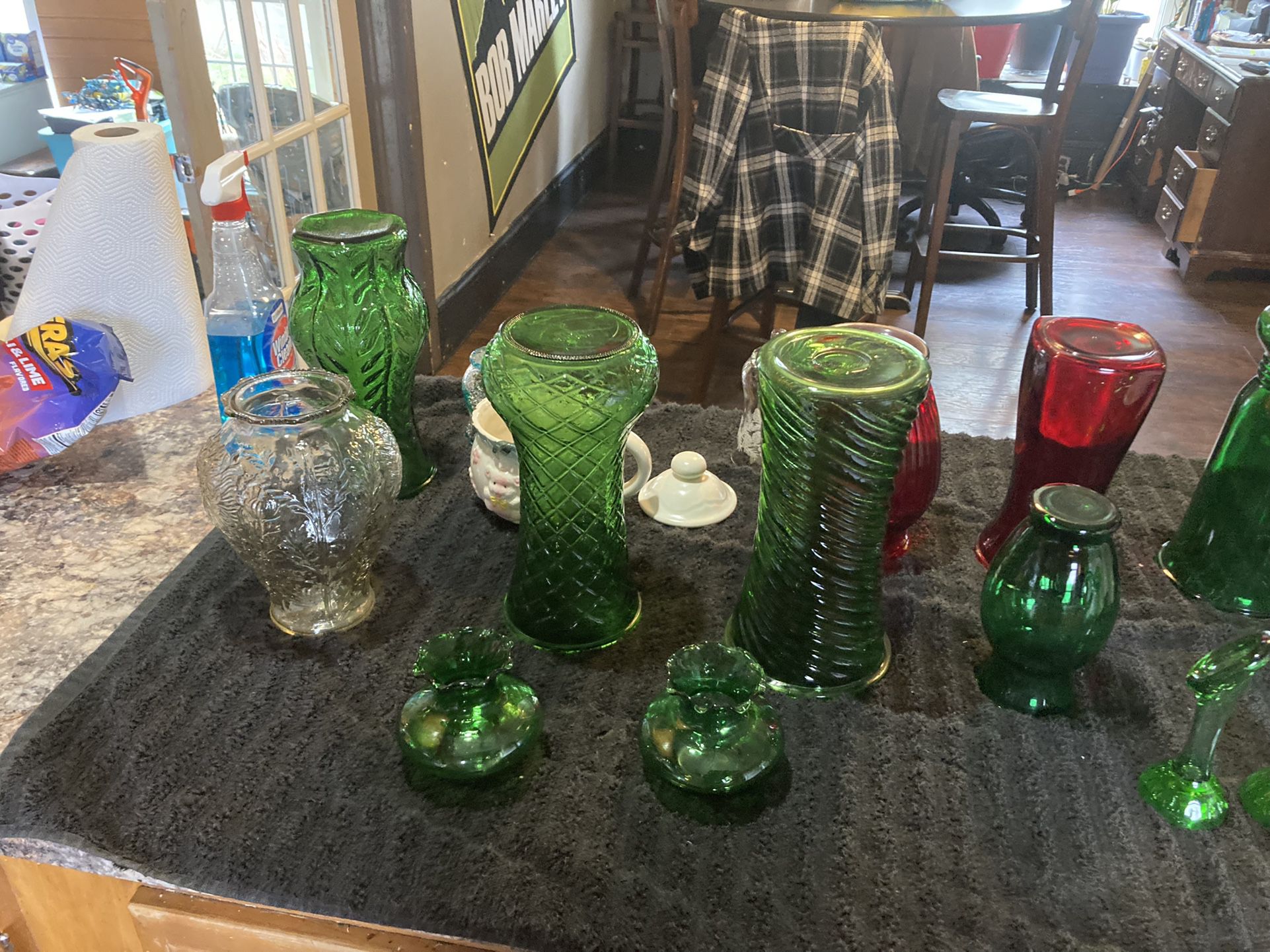 Decorative Glassware an Other  Glass Pieces 