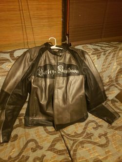 Harley Davidson Leather Coat Thumbnail