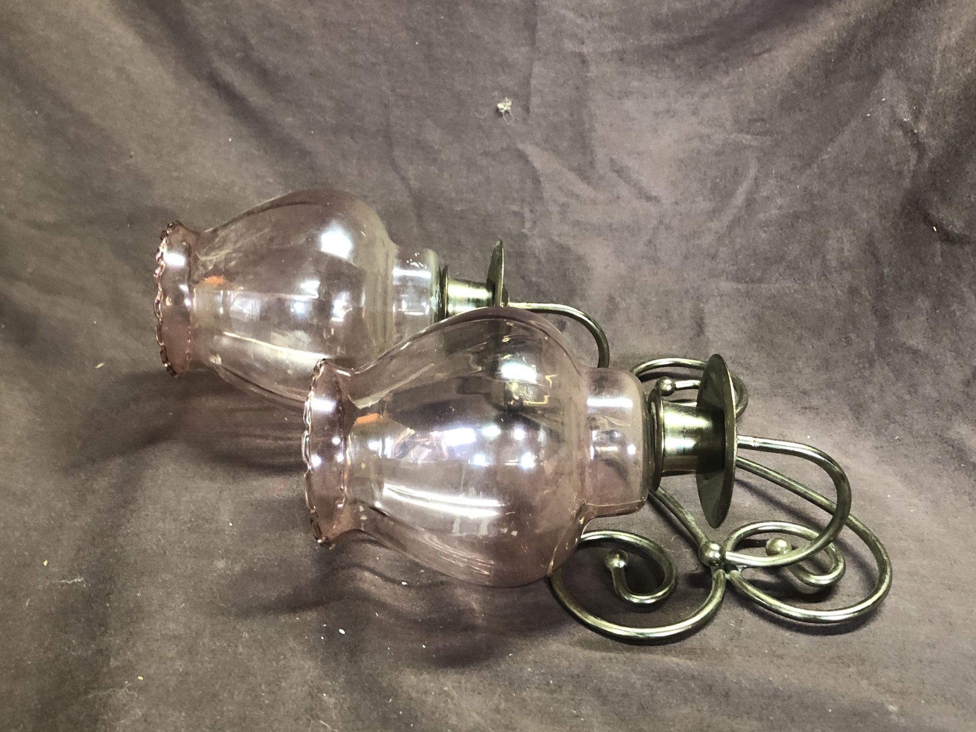 2 candle wall sconce set of 2