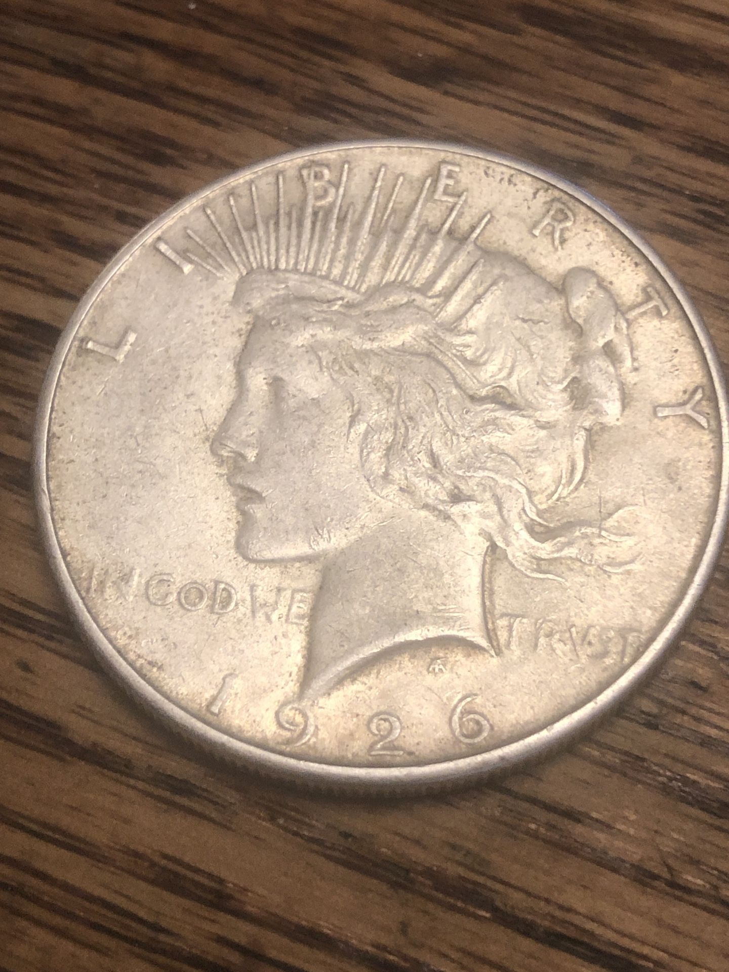 1926s Peace Silver Dollar