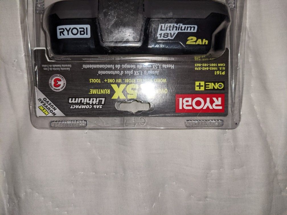 Ryobi Battery 2pack