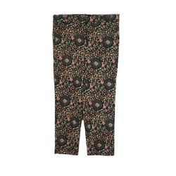 J.Crew Factory Skimmer Cropped Medallion Print Green & Pink Pants Woman’s Size 8 Thumbnail