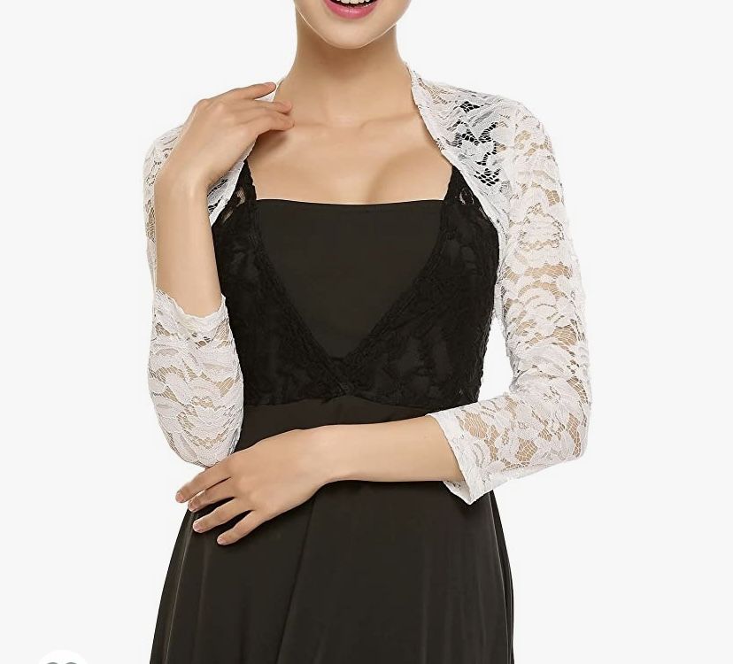 White Lace Cardigan