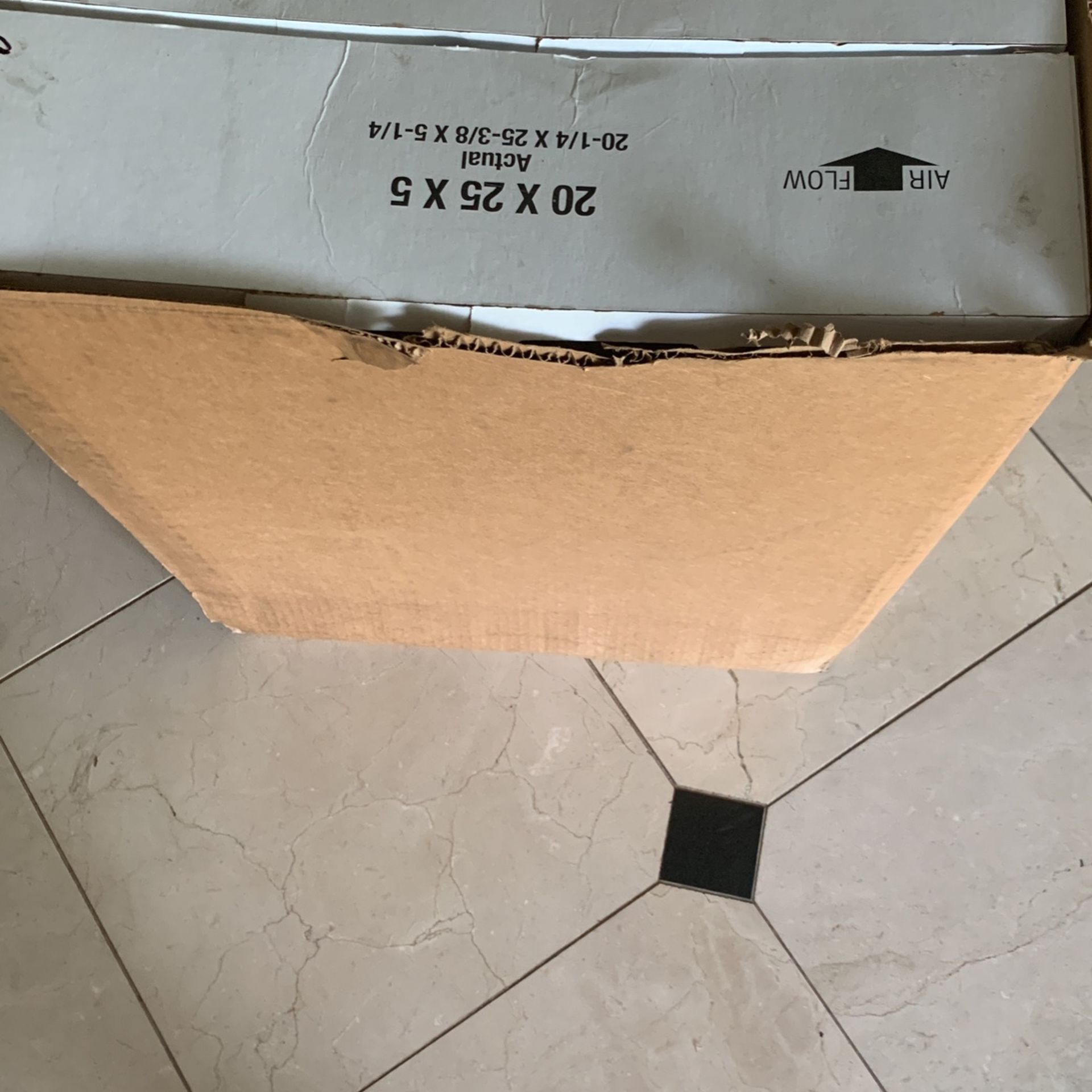 MERV 11 CARRIER FILTER 20x25x5