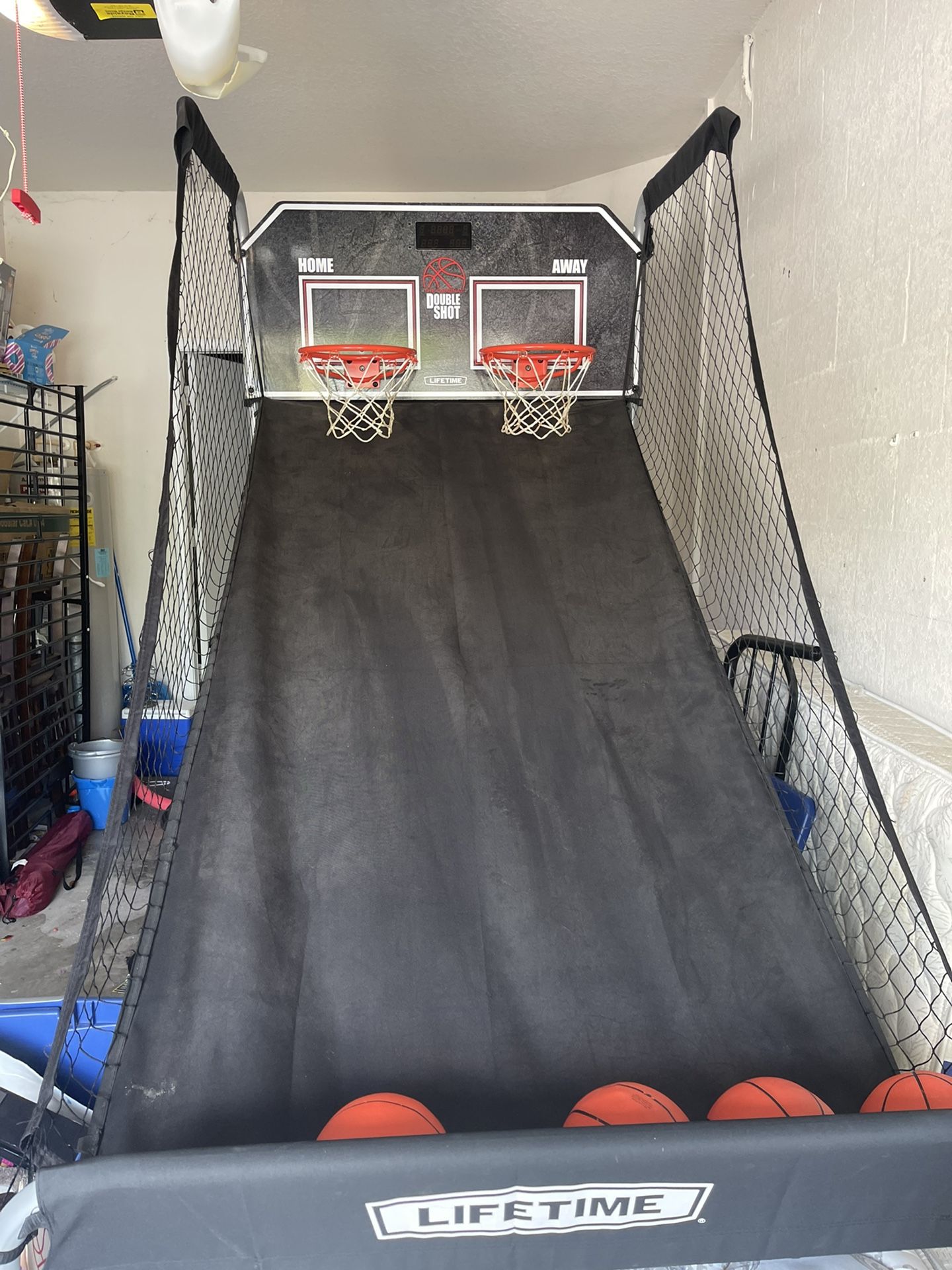 Electronic Basketball Hoop