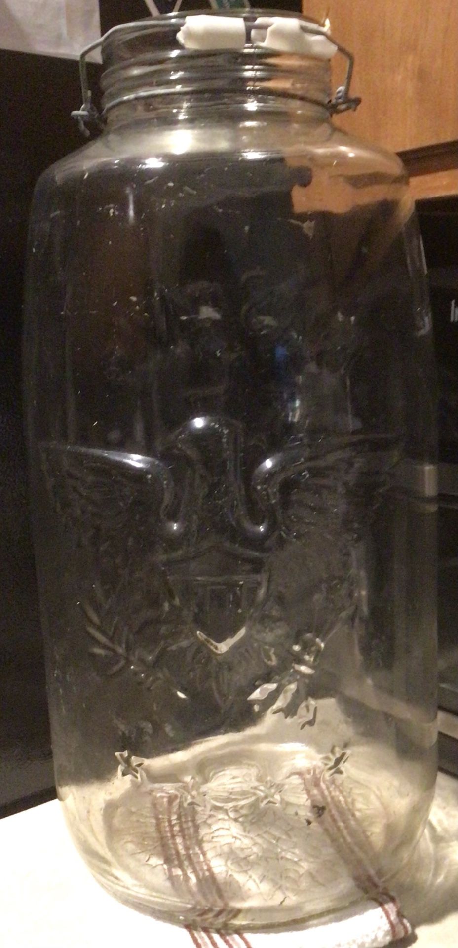 Vintage Rare Mason Jar Eagle Star Patent Nov 30 1858