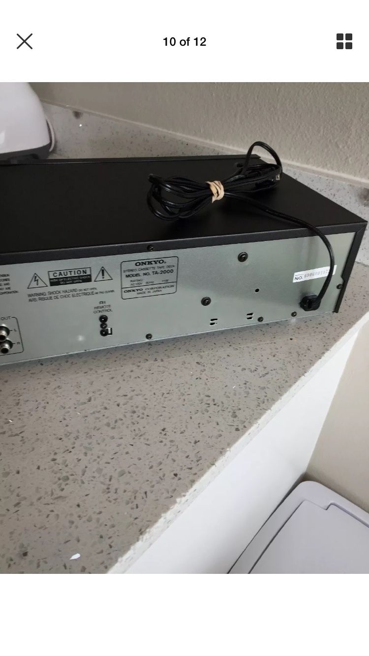 Vintage onkyo TA-2000 stereo cosset deck recorder/ player he pro Dolby