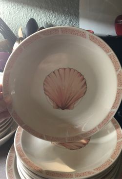 Cute Seashell Set (Dinner Plates, Bowls, Glasses, Cups And More) Thumbnail