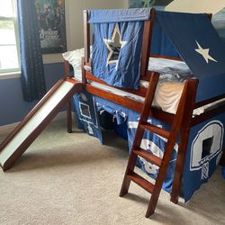 Canopy Tent Fort Bedroom Set With Matching Dresser Thumbnail