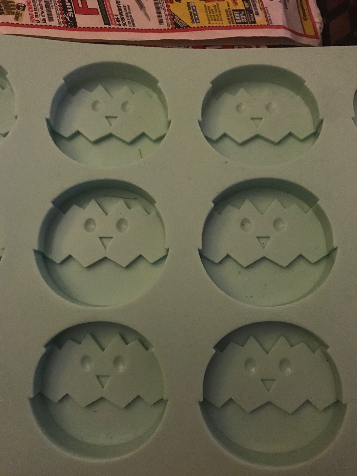 Easter silicone egg molds