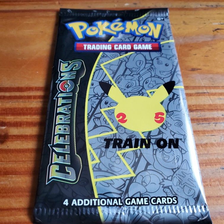Pokemon Celebrations Booster Pack.