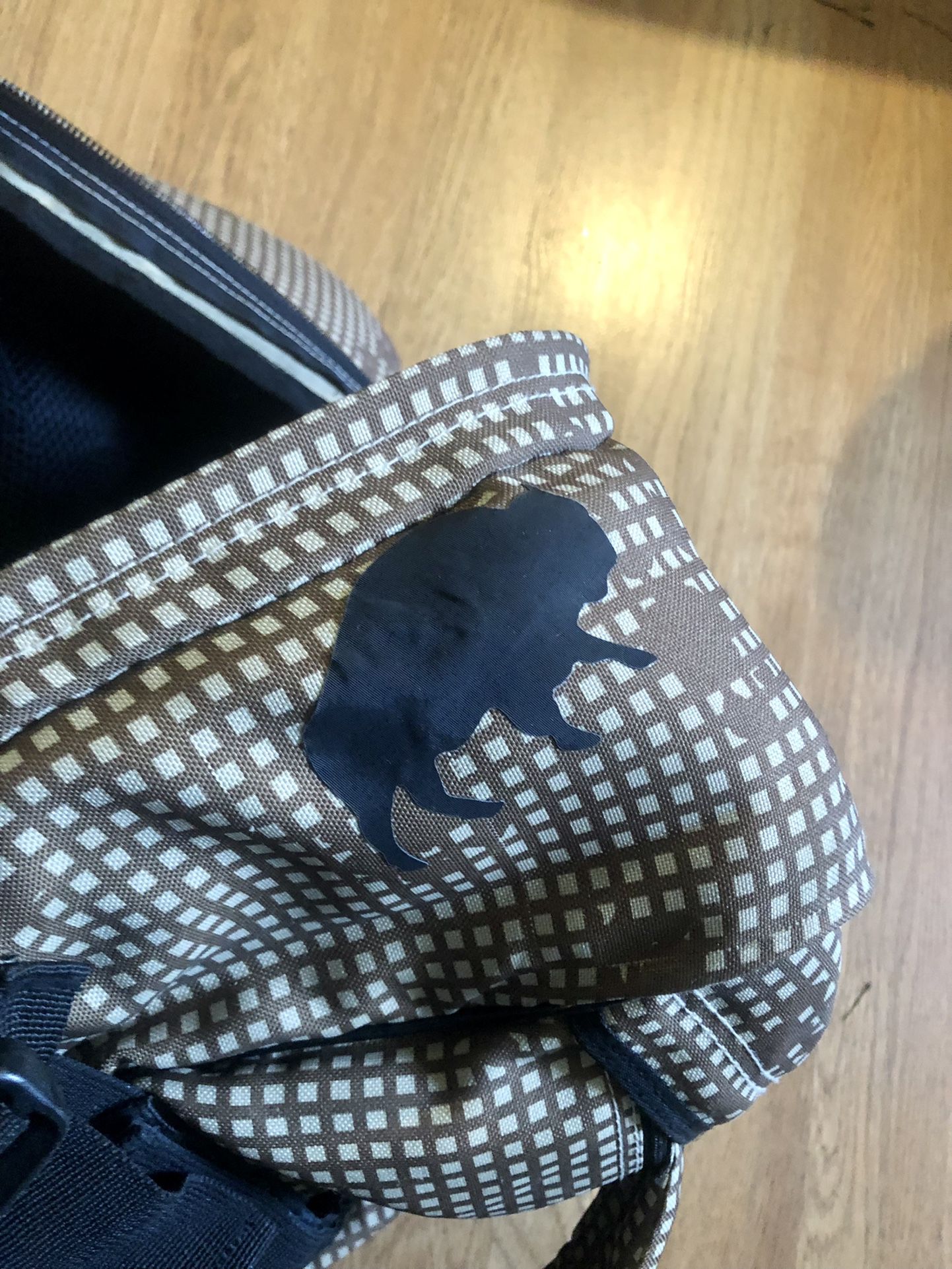 Vintage Camo Stussy Huge Travel Bag W/ Backpack Straps