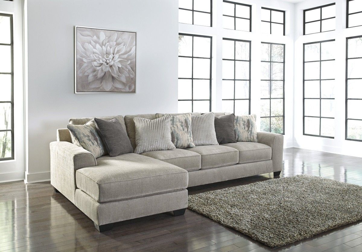 🌼Ardsley Pewter LAF Large Sofa Chaise