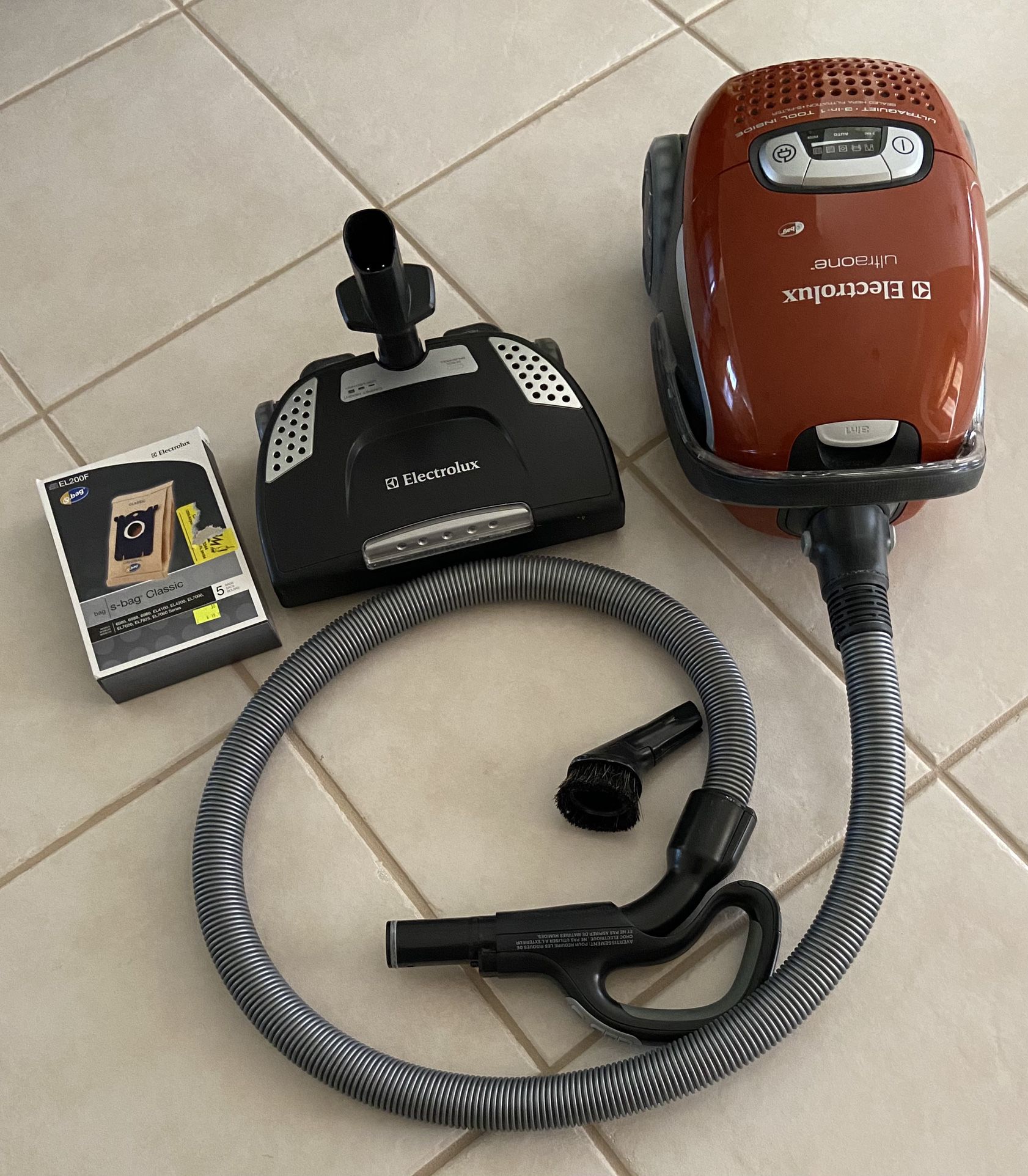 Electrolux Vacuum Ultra-One Canister Vacuum 
