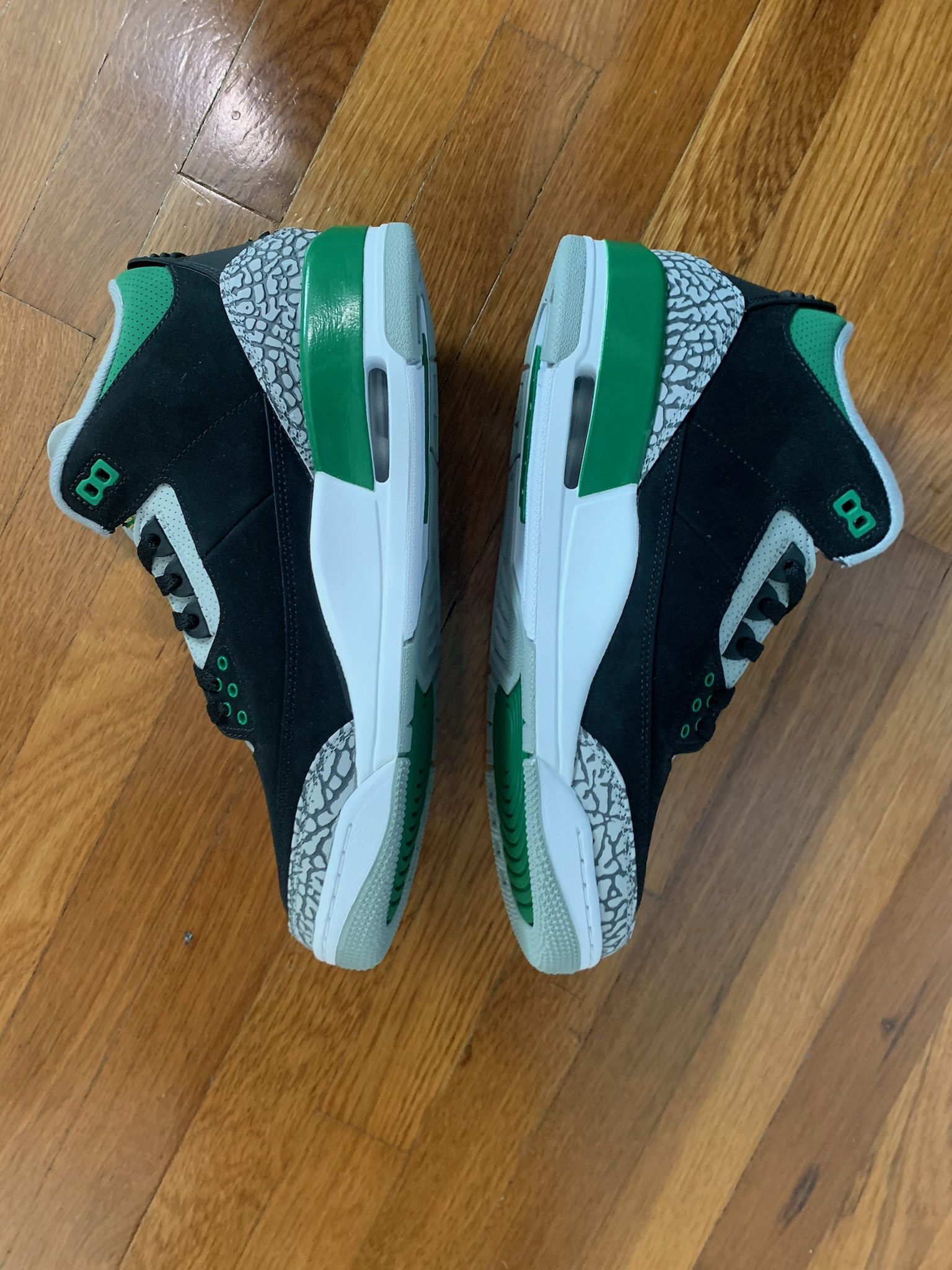 The Air Jordan 3 “Pine Green” Sz10.5 Mens