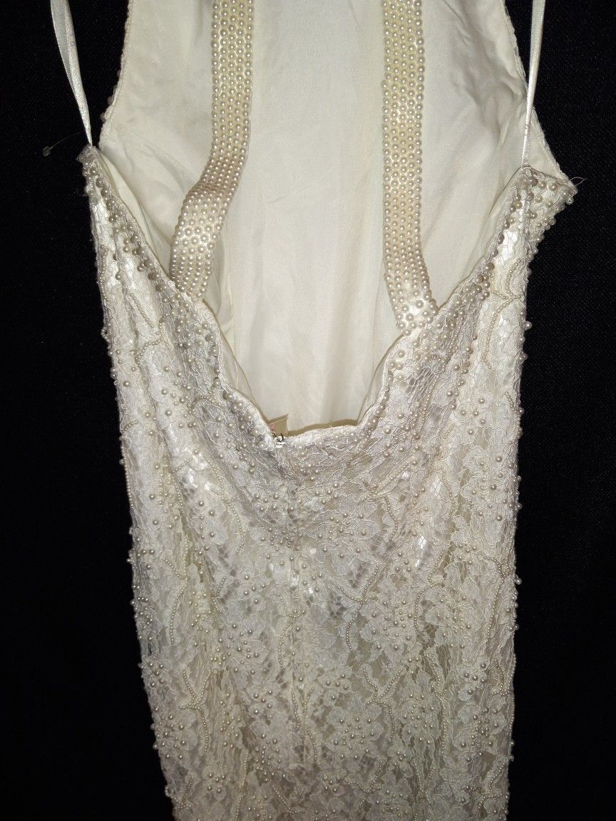 Pearl Wedding Dress By St. Tropez