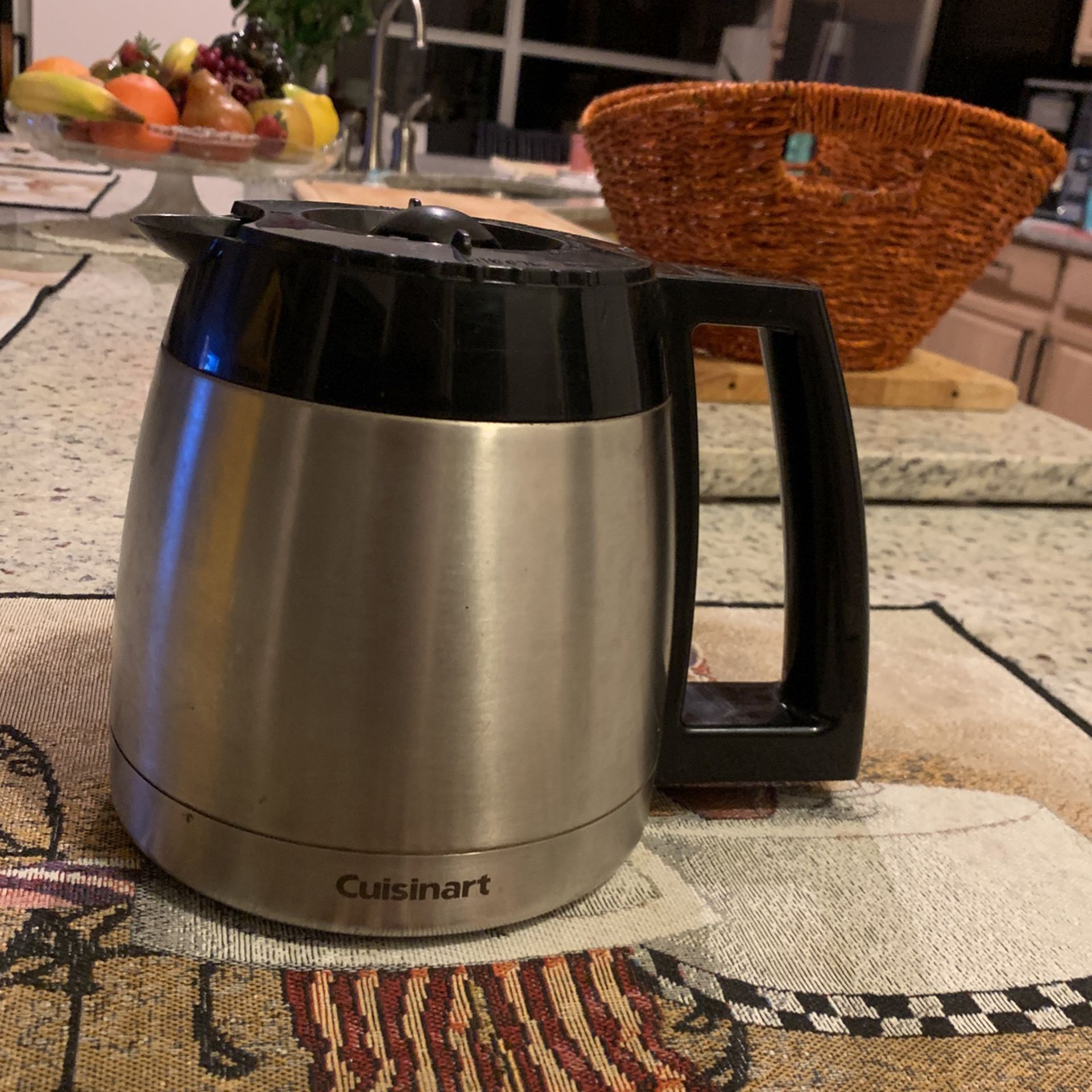 Cuisinart 12-Cup Stainless Thermal Carafe by Cuisinart .Cuisinart - L12-Cup Stainless Thermal Carafe . Very good Strong Durable Thermal