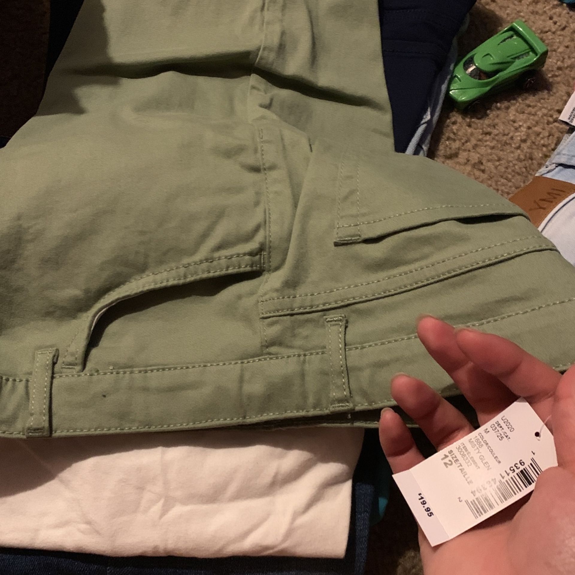 Girls Long Shorts 10/12