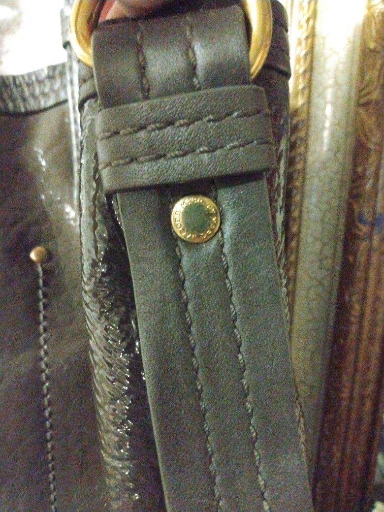 Marc Jacobs Dark Olive Tote Bag