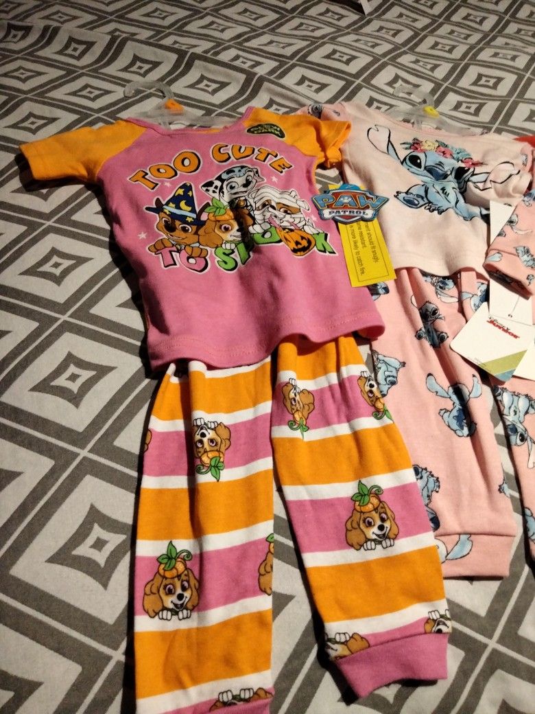 Pijamitas Para Niña De 3 Y 4 Años