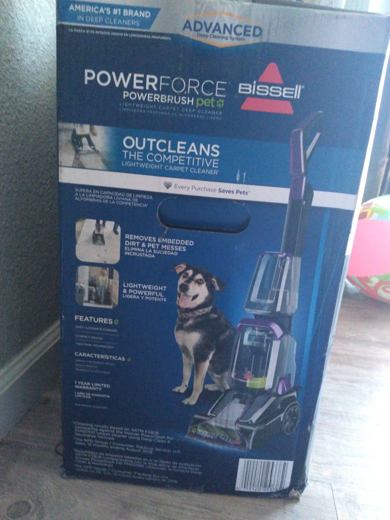 Advanced Bissell POWERFORCE Carpet Cleaner