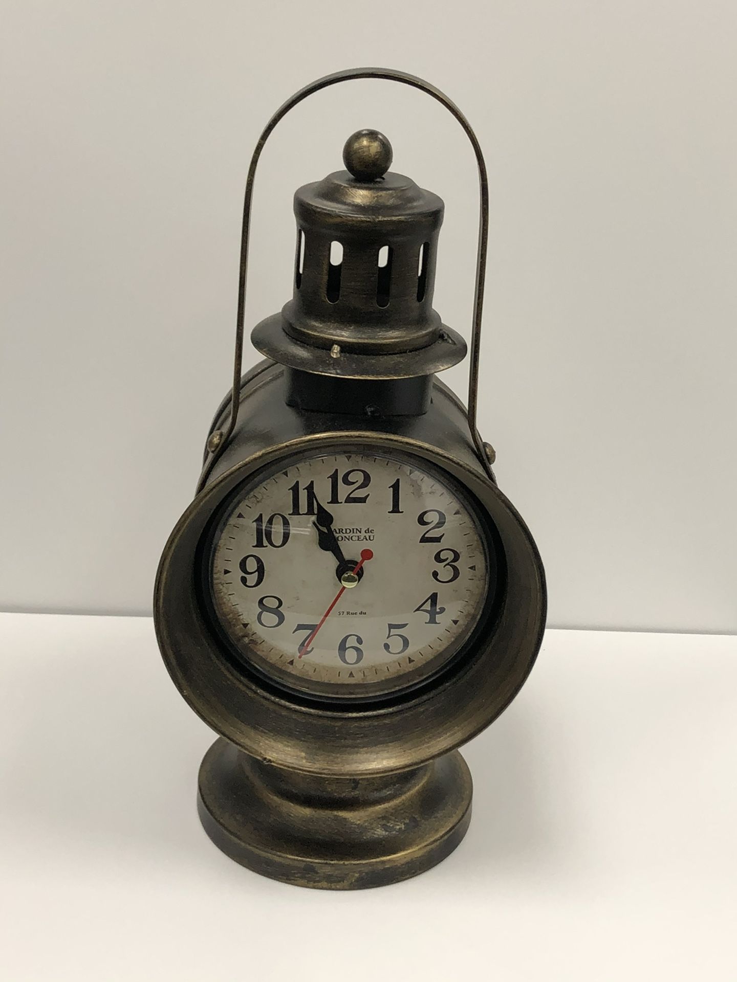 Desk Lantern Table Clock Antique Vintage Style Decoration Desk Office Bed Home Come in Box