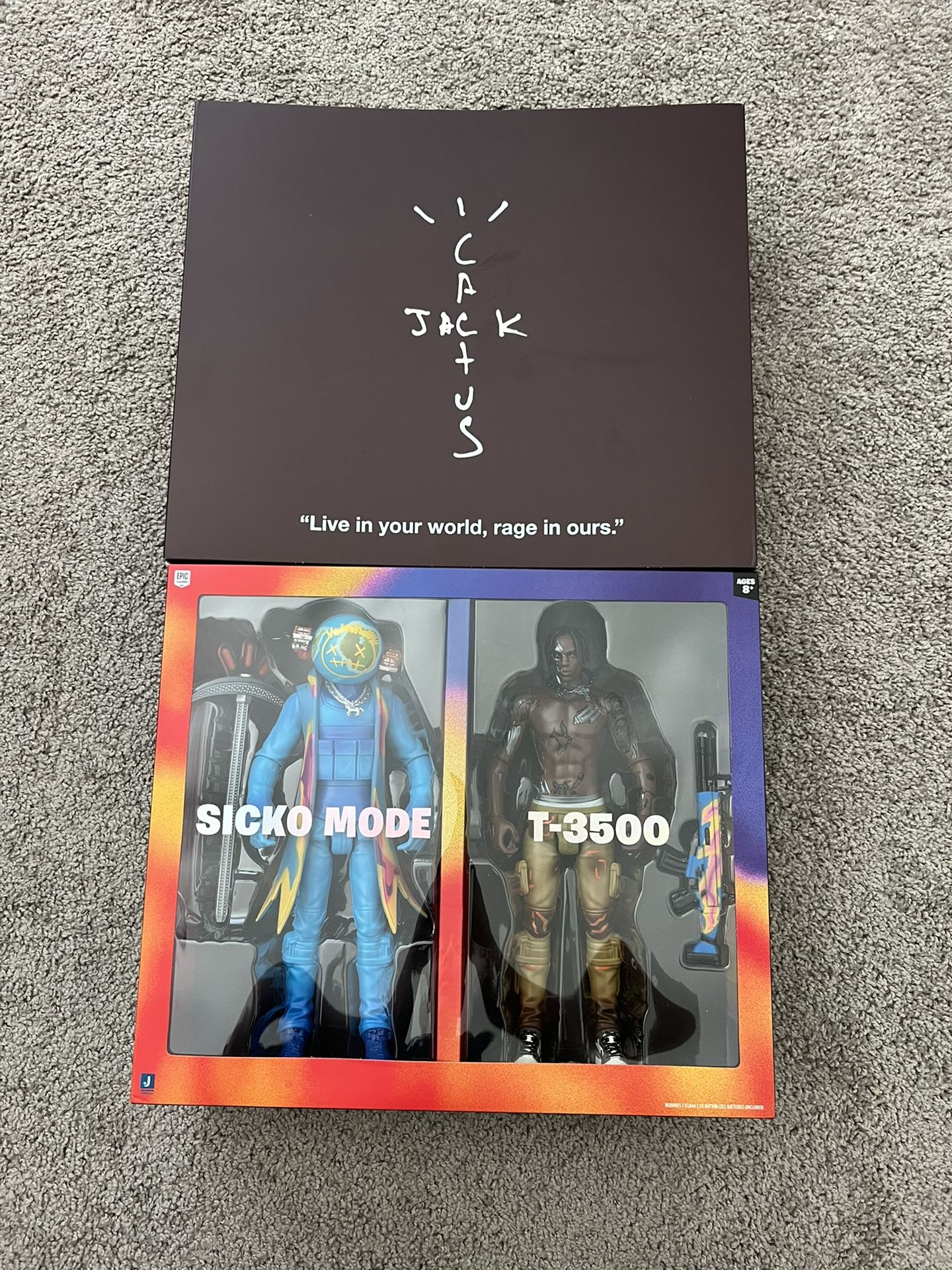 Travis Scott X Fortnite Action Figures
