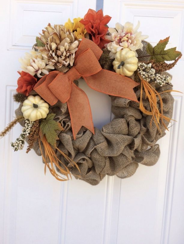 Burlap Wreath