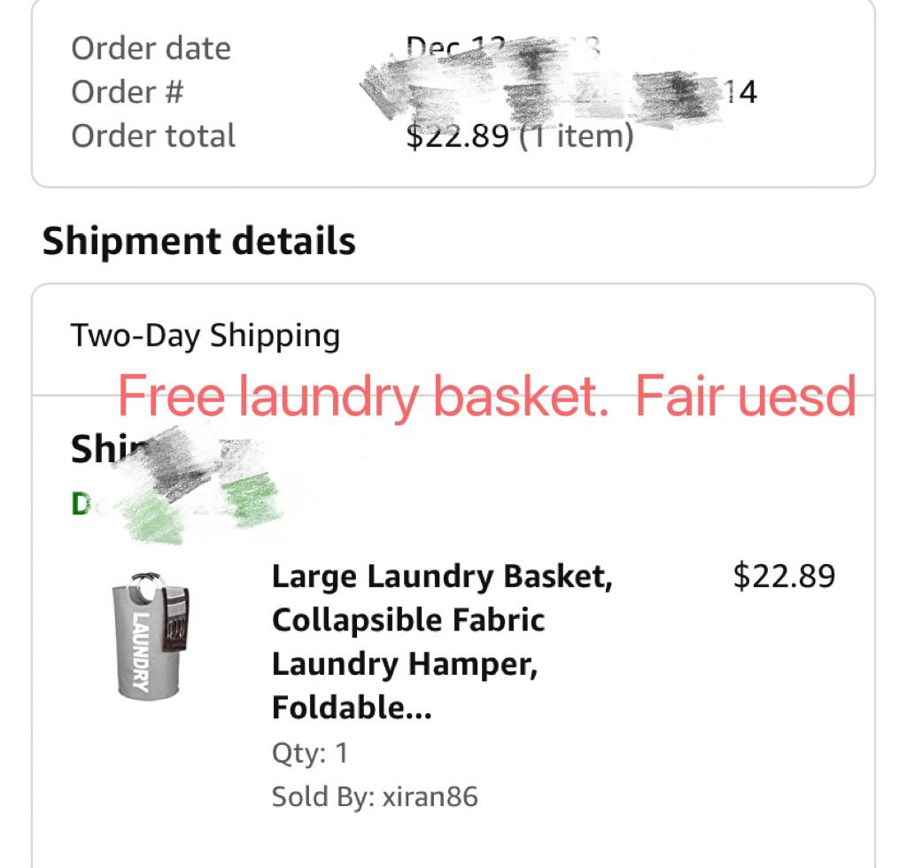 Wall Holder & Laundry Basket 