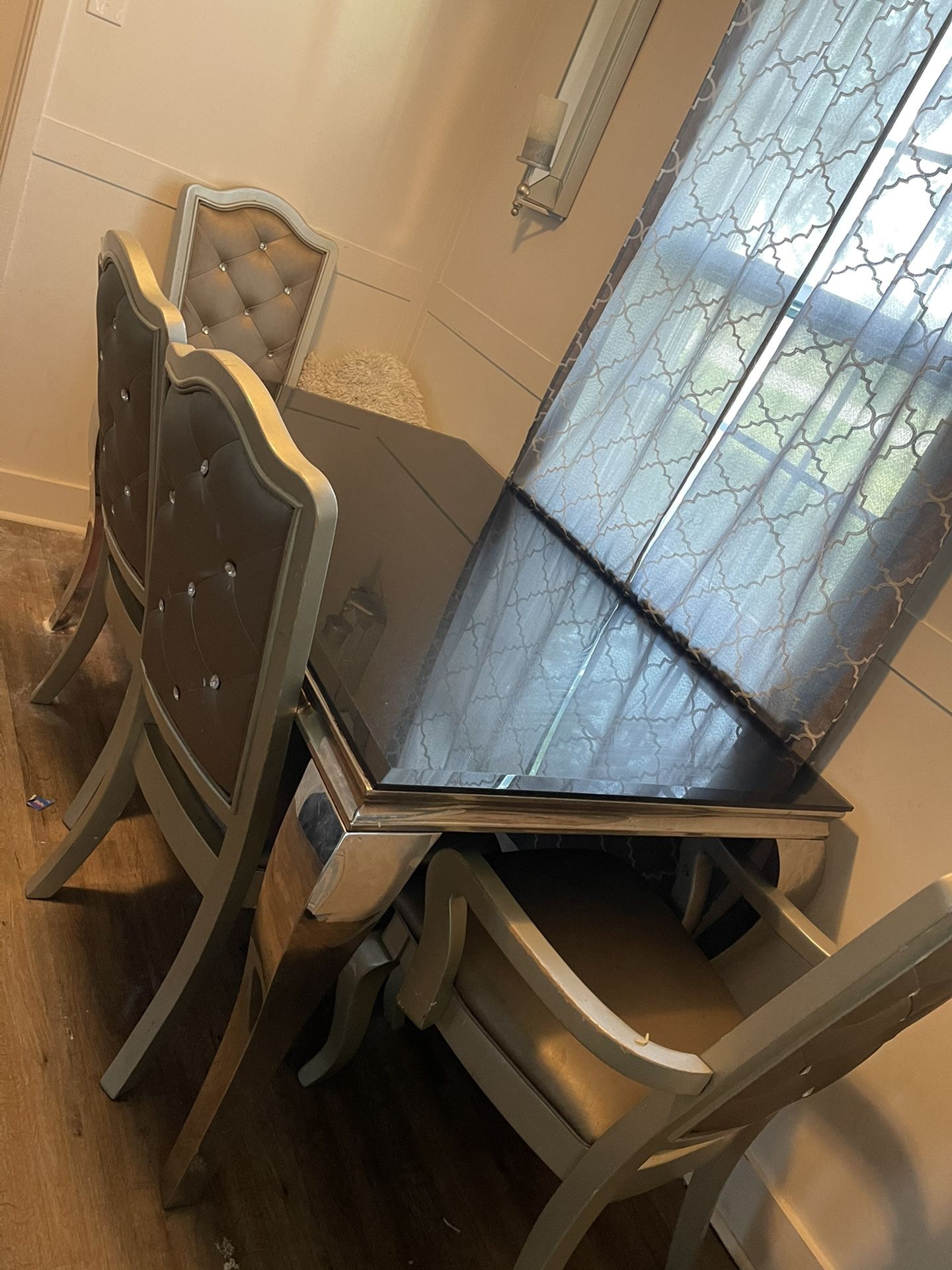 Dining table with 4 chairs