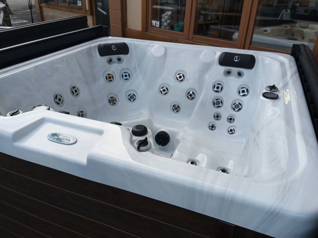 Huge hot tub blow out by Clearwater Spas ofColorado