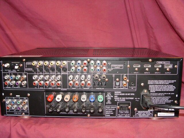 Marantz AV receiver, 3 Hdmi, inputs, surround..