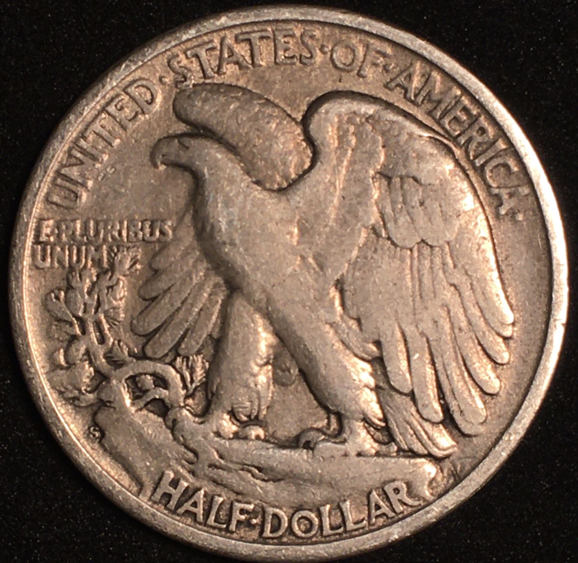 Silver 1945-S Walking Liberty Half Dollar