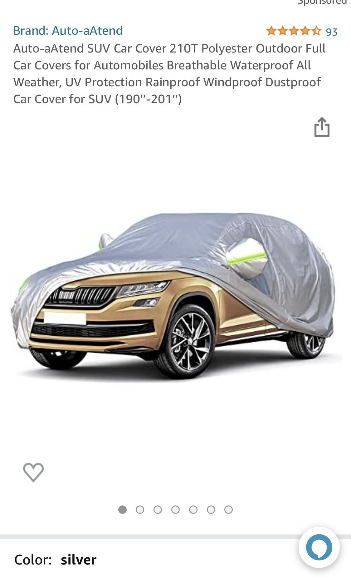 Car Cover For SUV - Jeep Gr Cherokee
