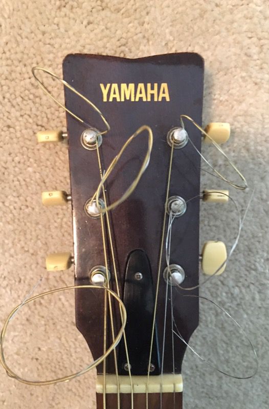 yamaha fg 75 red label no country