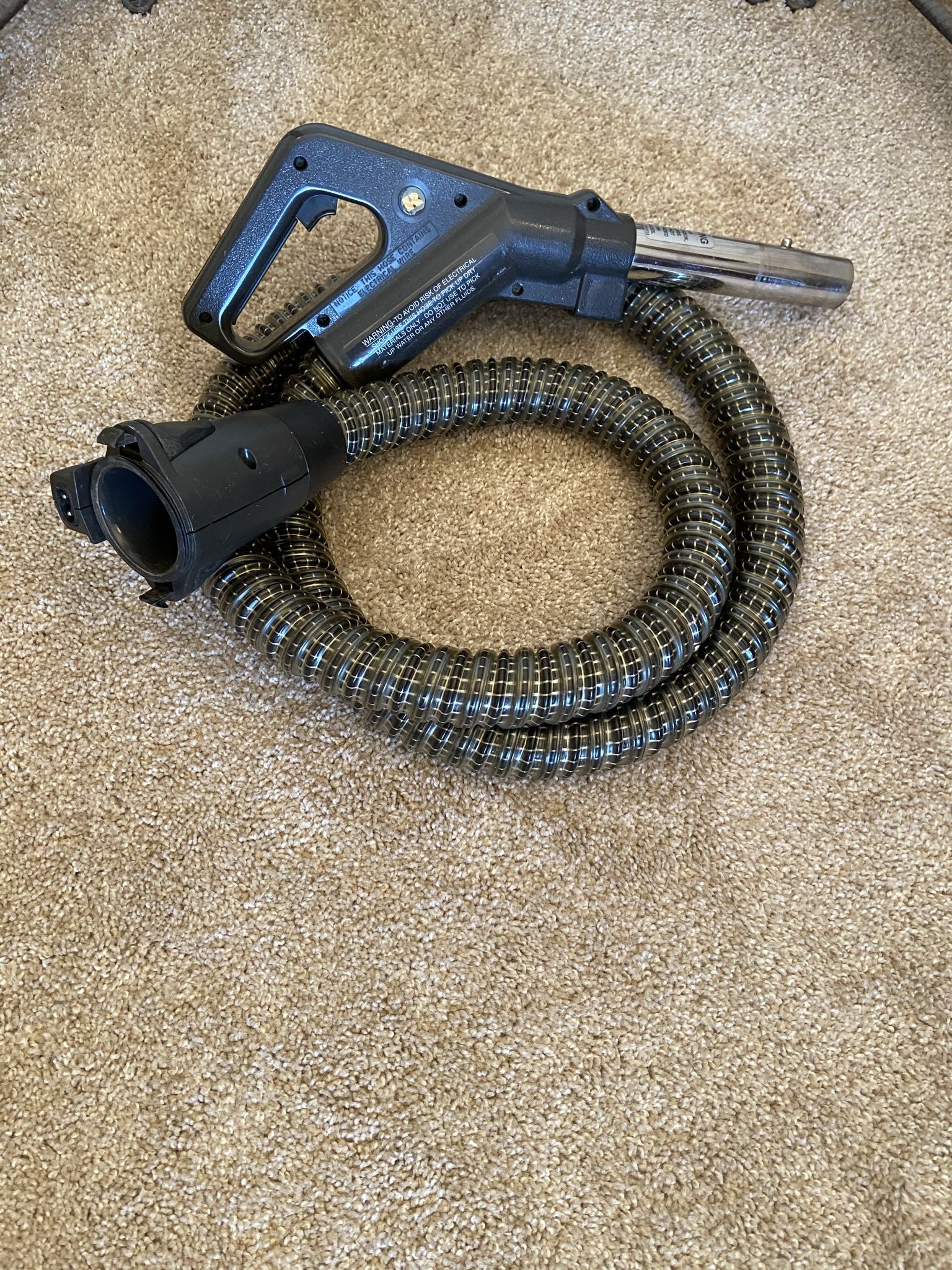 Rainbow E-series Vacuum Hose And Nozzle Hook-up