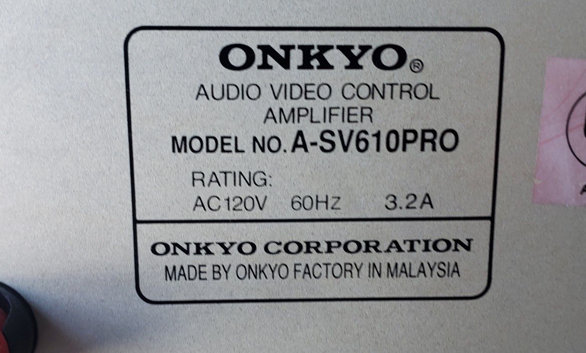Onkyo A-SV610Pro
