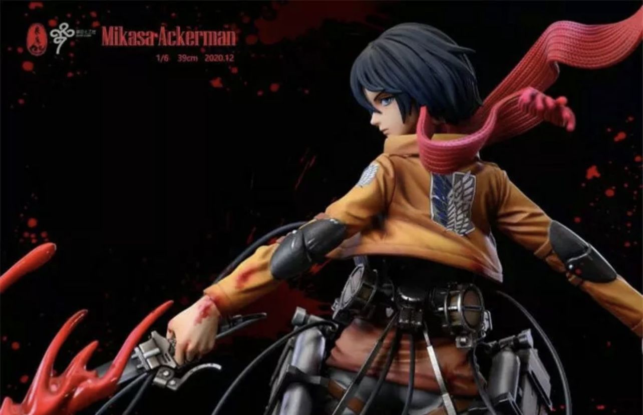 Mikasa Ackerman Resin Figures Levi Attack On Titan