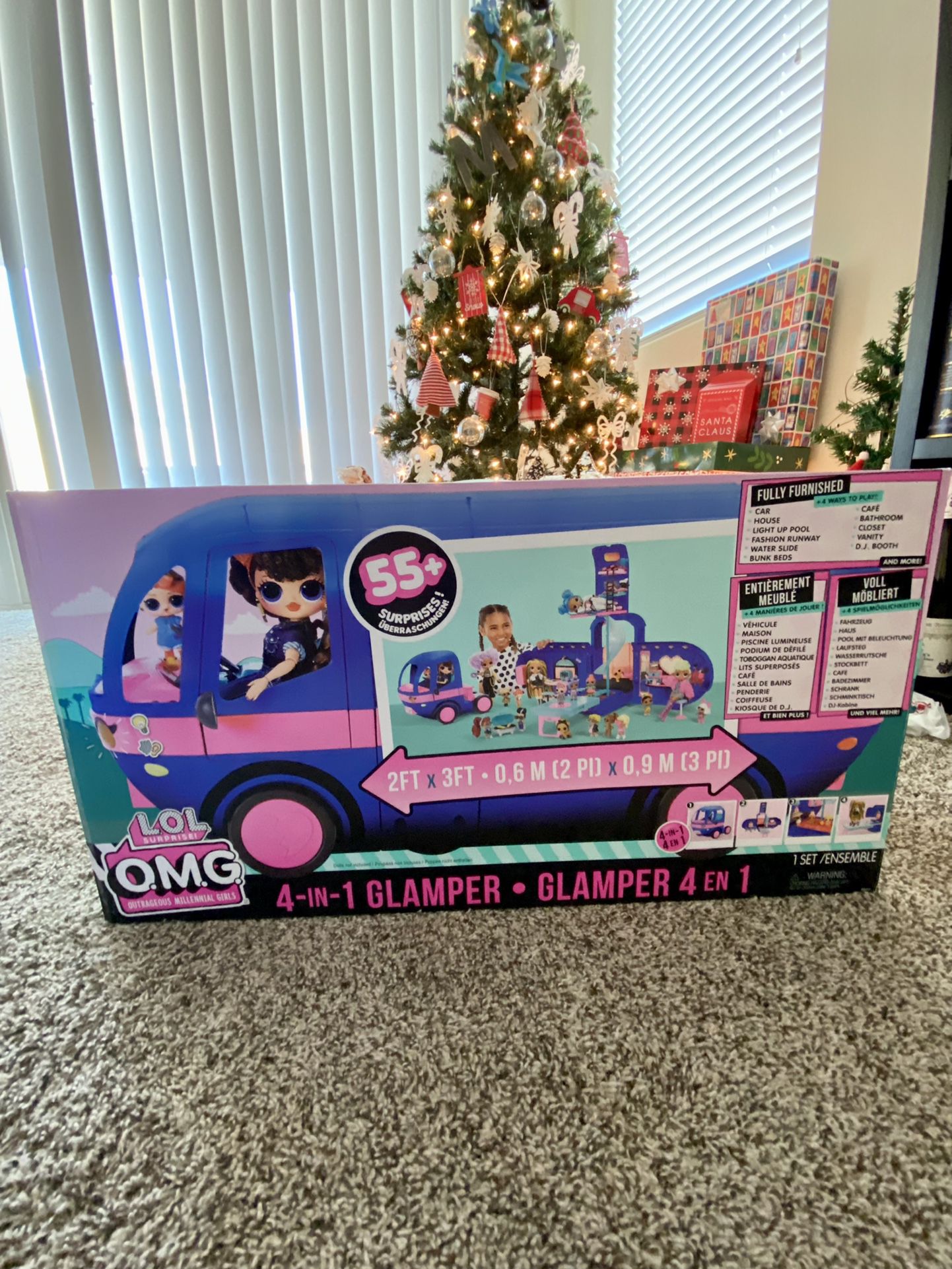LOL Surprise OMG 4-in-1 Glamper Camper Toy