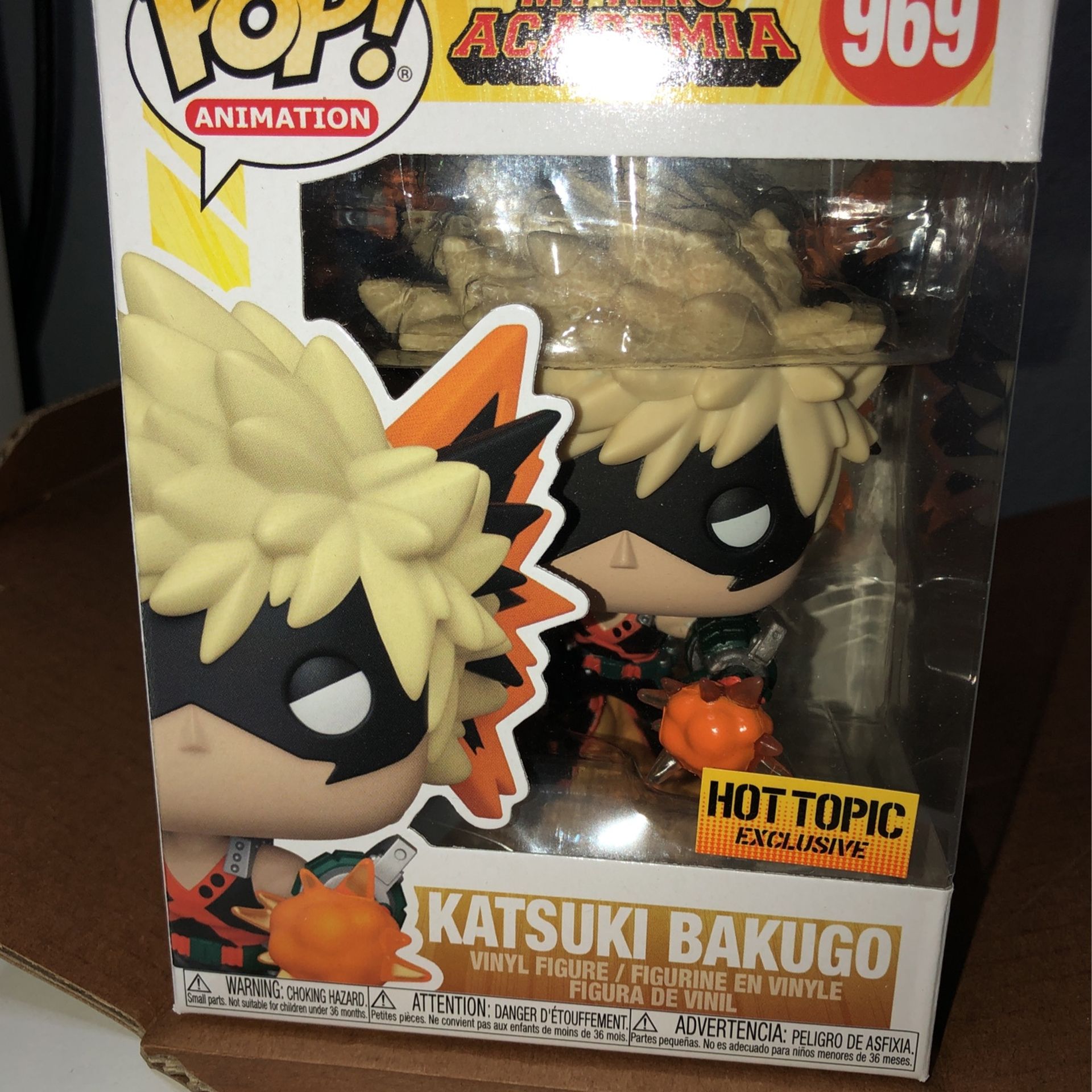 Katsuki Bakugo 969 - Hot Topic Exclusive Funko Pop