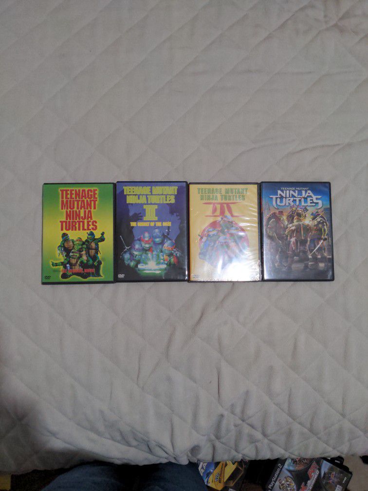 Teenage Mutant Ninja Turtle DVD Movies 