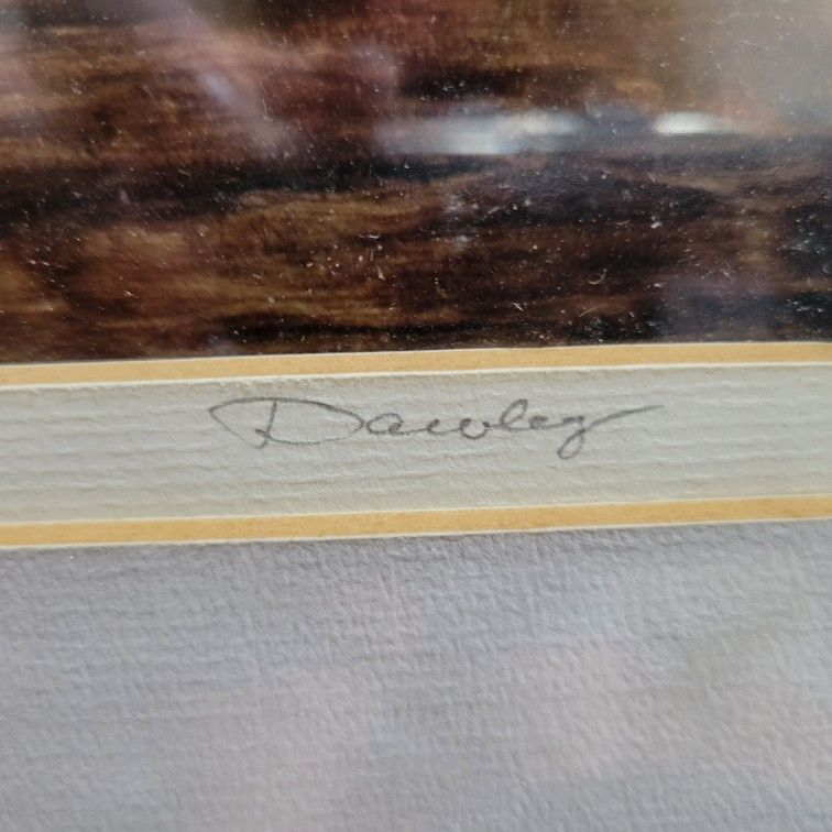 Joseph Dawley Lithograph Signed