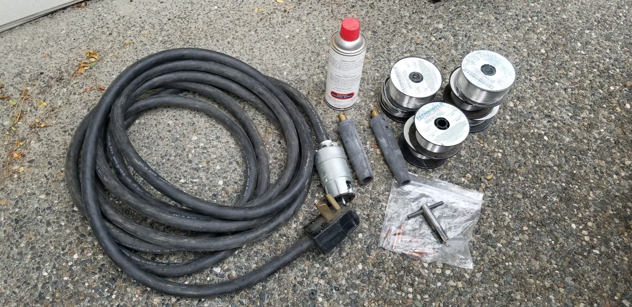 Thermal Arc LM300 arc welder and MK Products Prince XL spool gun for