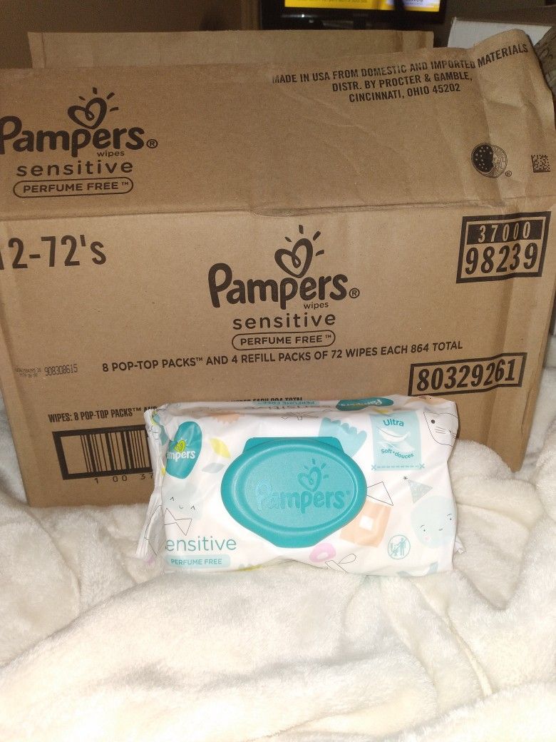 Pampers Baby Wipes Sensitive skin