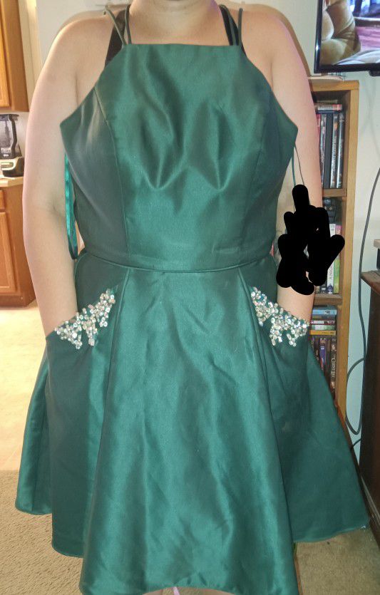 Green Dress Size 7 