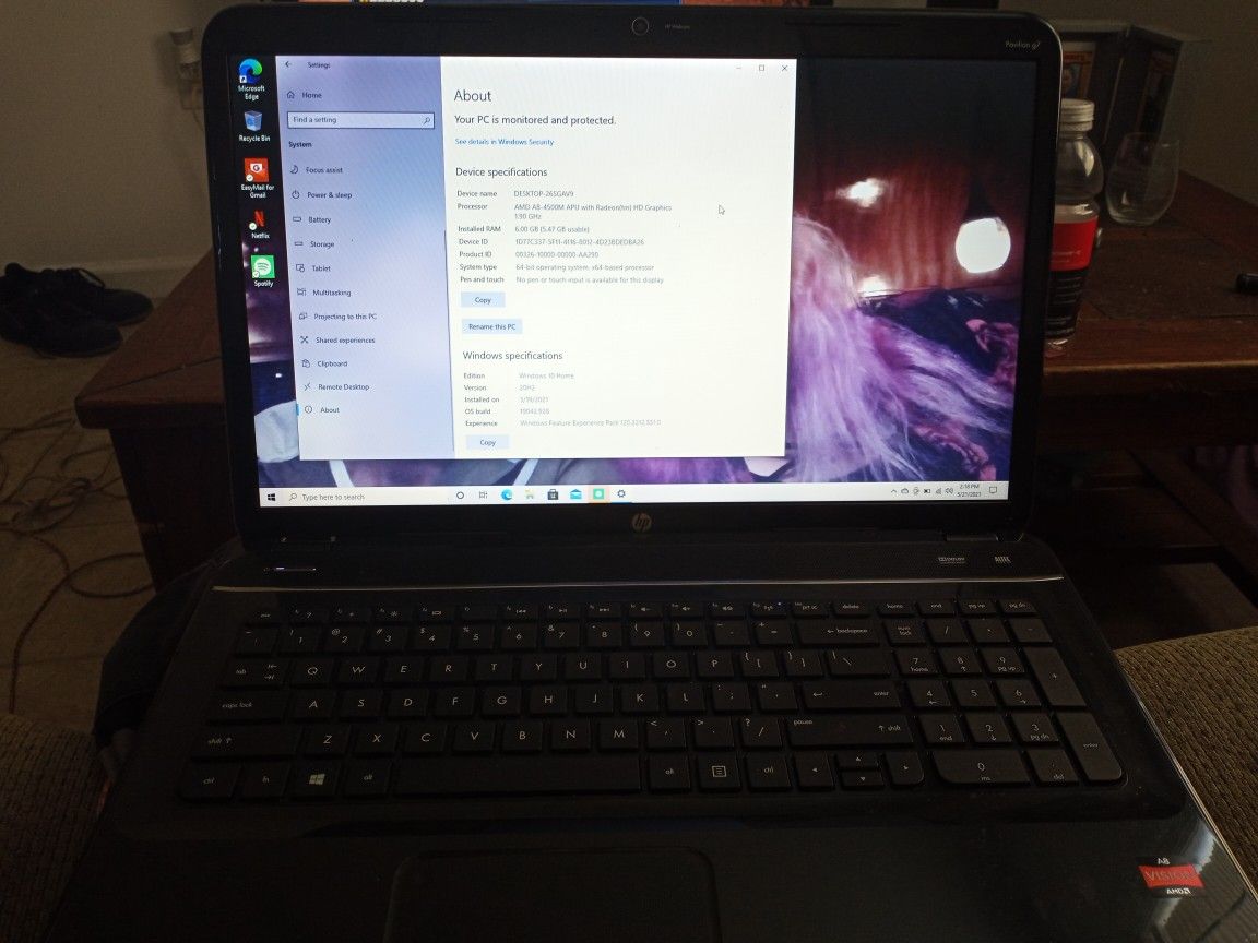 HP Pavillion G7 Laptop Refurbished And Repaired