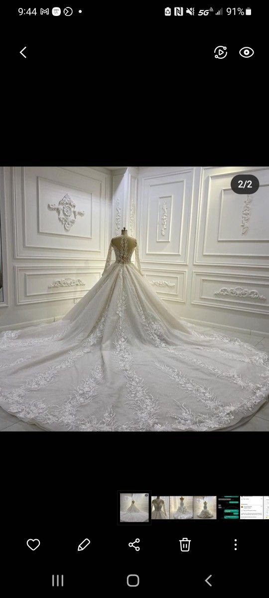 Custom Wedding Gown