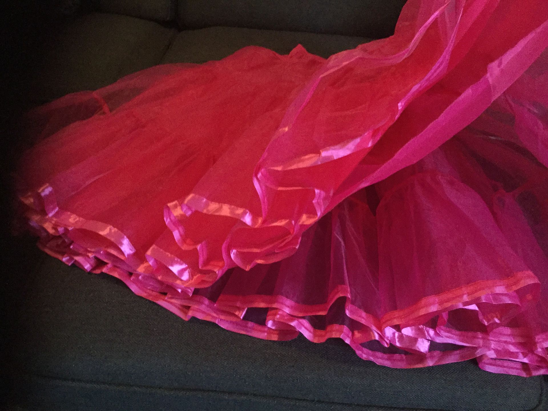 It’s a tutu dress skirt never wear size /small /medium /large it can be even extra small