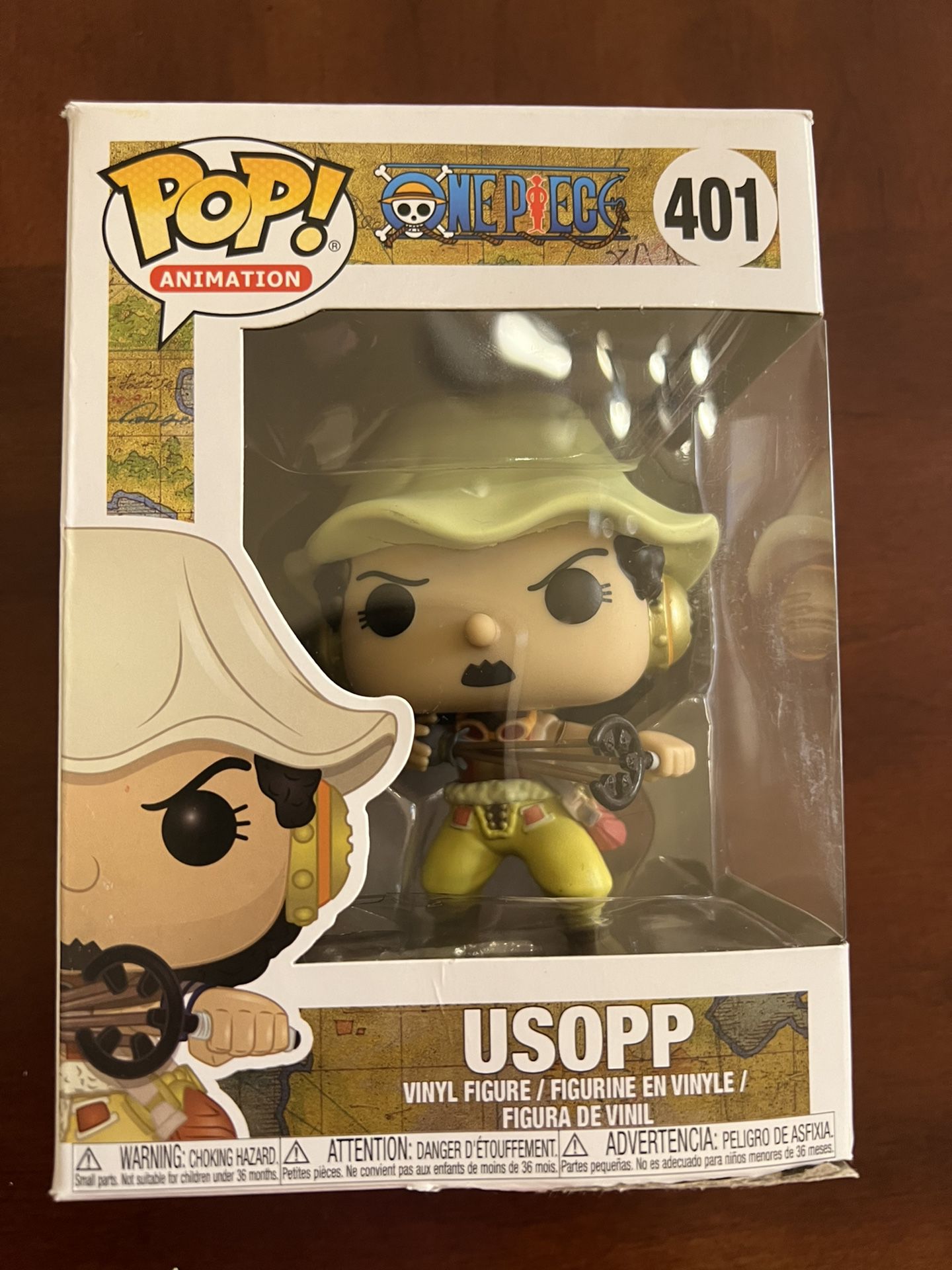 Usopp Funko Pop( Comes With Protector)